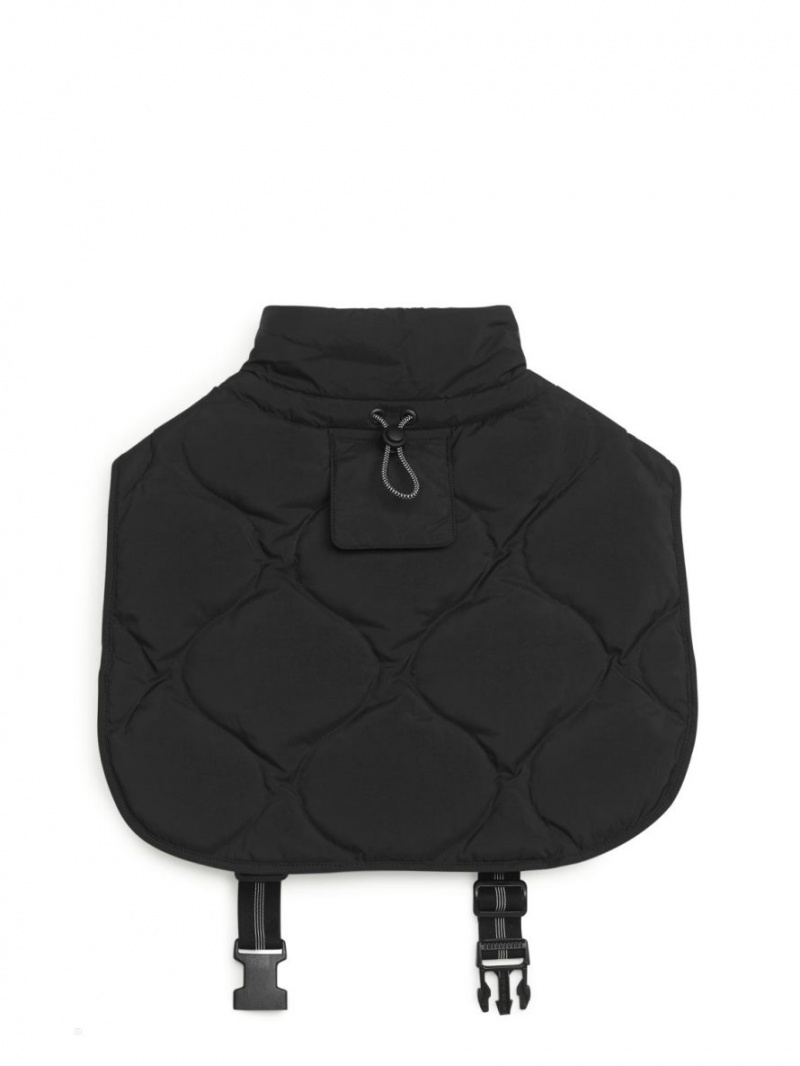 Kurtka Arket Dog Puffer Męskie Czarne | Polska YMPAE-8524