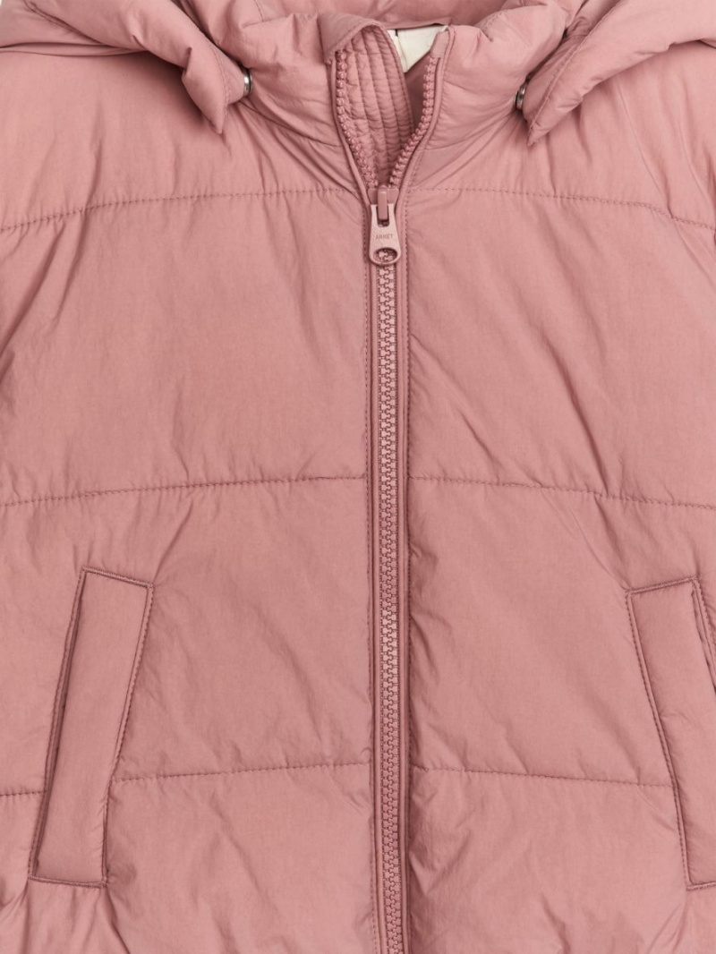 Kurtka Arket Puffer Dziewczynka Różowe | Polska PWBDH-5278