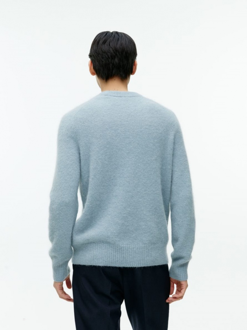 Sweter Arket Alpaca-Merino Blend Męskie Niebieskie | Polska YUBTF-5409