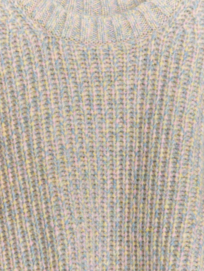 Sweter Arket Space-Dyed Wełna Dziewczynka Różowe Kolorowe | Polska JSWPY-0796