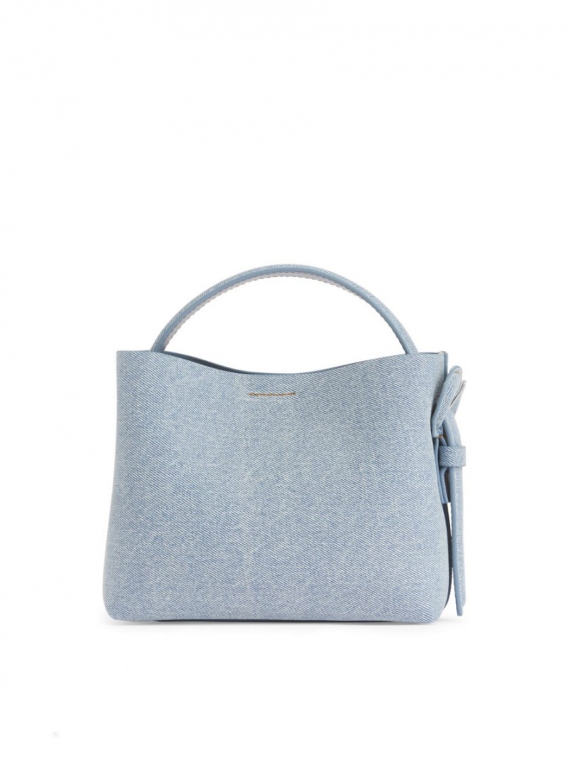 Torba Crossbody Arket Denim Damskie Głęboka Niebieskie | Polska YOMGS-5804